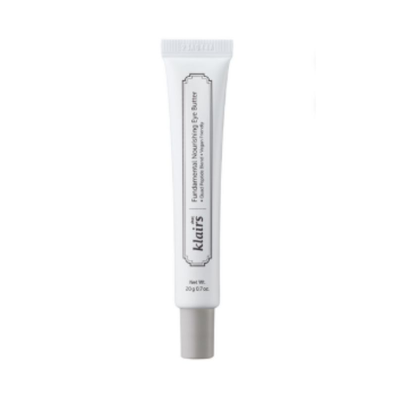 Klairs Fundamental Nourishing Firming Eye Cream Korean K-Beauty Anti-Aging Eye Care for Hydration & Wrinkle Care 20g