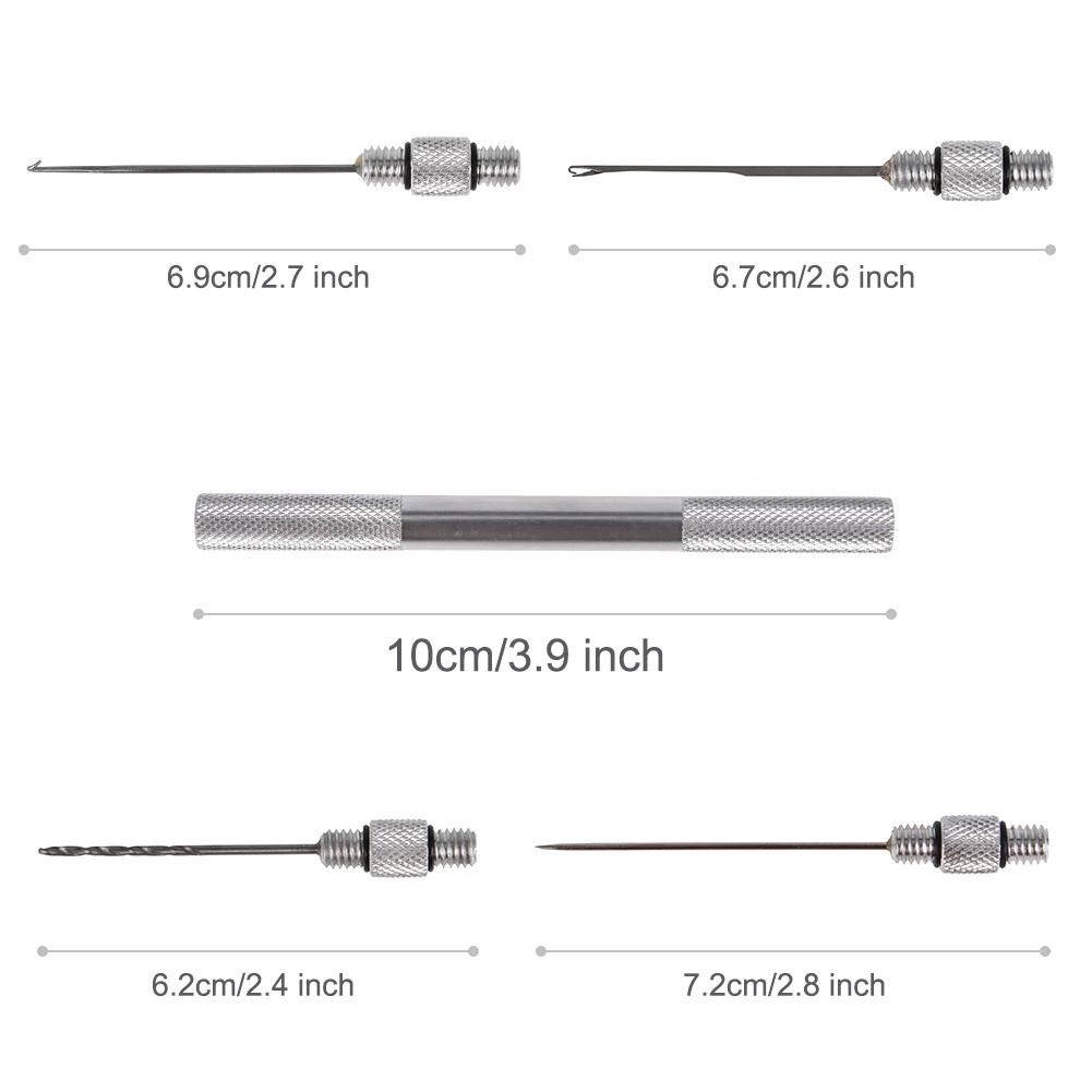 Carp Fishing Core Rigs Making Tools Aluminum Alloy Boilie Drill Carp Tools Multifunction Carp Fishing Tools Set