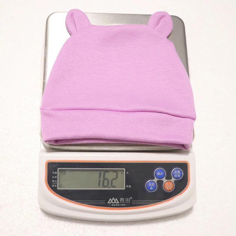 New Baby Hat For Boy Girl Fashion Ears Bonnet Cute Pography Props Hats Newborn Beanie Kids Outdoor Warm Knitted Beanie Cap