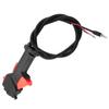 Handle Switch Durable Freely Retractable Strong Sturdy Stable Good Compatibility Plastic Grass Trimmer Throttle Control Handle with Switch for Garden