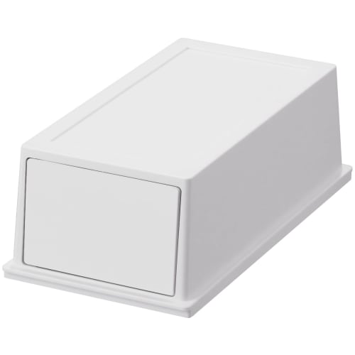 [Online Shopping Only] Tenma White Rush Smart Pail, a Simple Trash Can with a Clean, Pure White Finish That Complements Any Room. Made In Japan. Styli