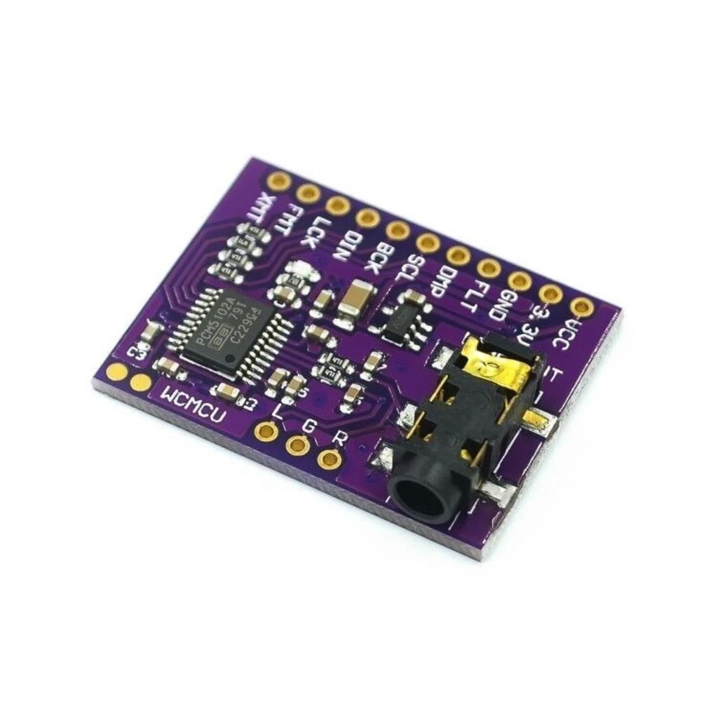 Interface I2S PCM5102 DAC Decoder GY-PCM5102 I2S Player Module For Raspberry Pi PHAT Format Board Digital PCM5102A Audio Board