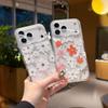 Four Seasons Floral iPhone 17 Pro Max Case, Transparent, Magnetic, Drop-proof Protective
