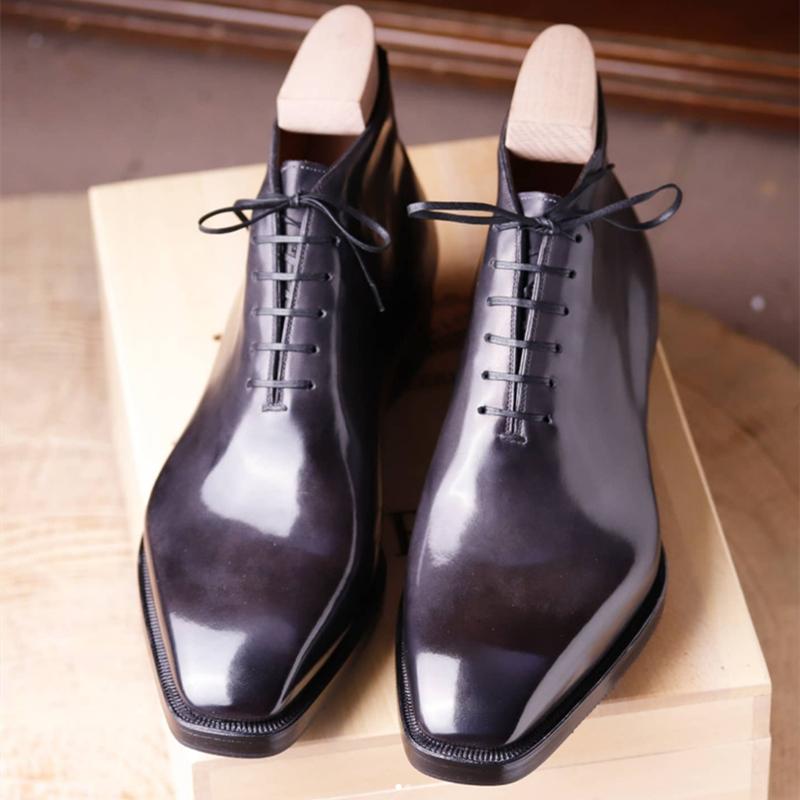 Men All Season Boots Lace Up Ankle Fashion Comfortable Wear For Daily Use Durable Material With Good Quality