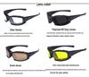 Polarized Tactical Sunglasses Set with Night Vision Goggles (7-Piece) for Shooting and CS Field Use