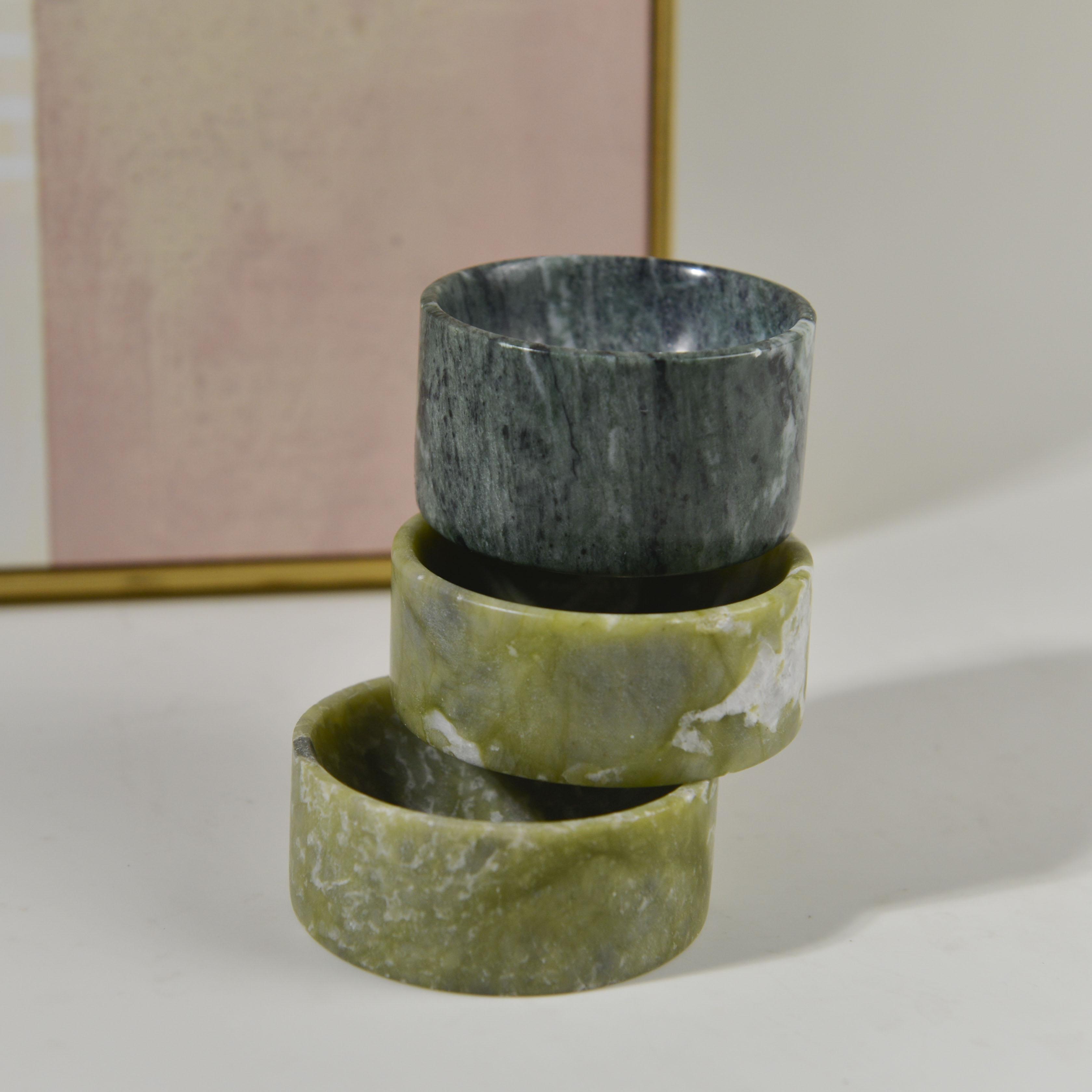 Luxury Fashion Natural Stone Candle Holder Tealight Home Hotel Wedding Festival Table Decor Green Marble Candle Stand (Green,D7.5* H3CM) зелёный