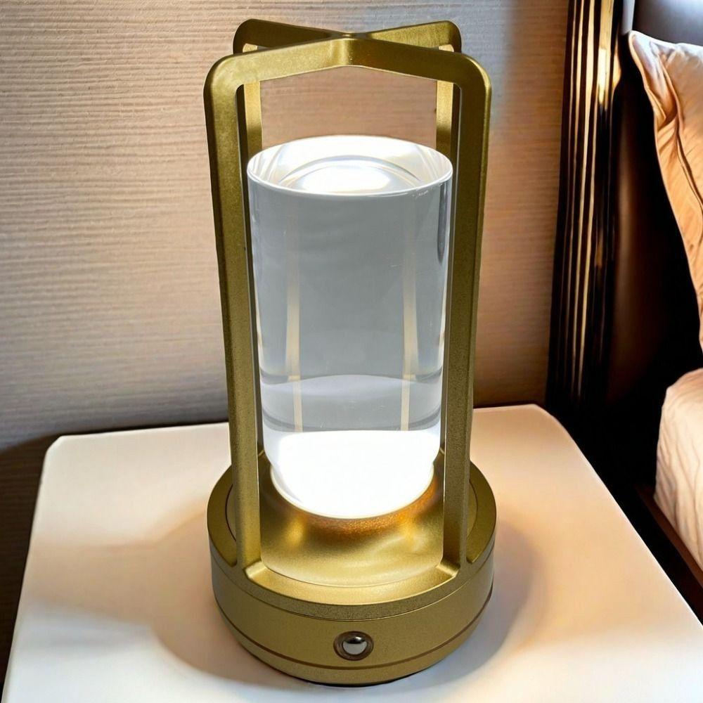 Rechargeable Led Table Lamp USB Bedside Lamp Industrial Style Atmosphere Night Light Desktop