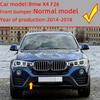 Front Rear Bumper Tow Hook Cover Cap For BMW X4 F26 base 2014-2018 51117338473
