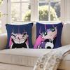 P-Panty S-Stocking Anime Pillow Case Anti-dustmite Pillowcase Invisible Zipper Silky Short Plush Sofa Cushion Cover