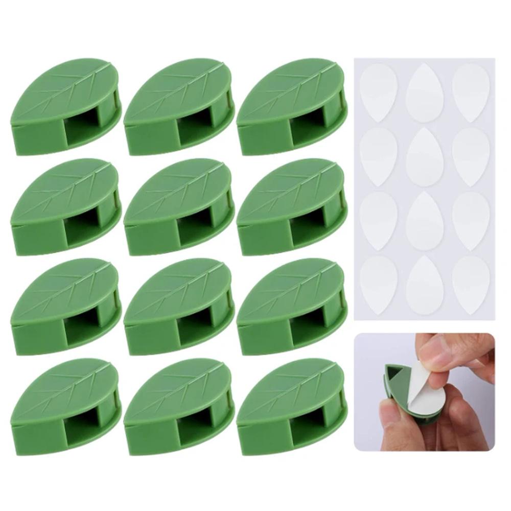 

10-100x невидимые зажимы для крепления растений на стене, акриловые наклейки, самоклеящиеся крючки, держатели для растений, держатели для тяги в помещении и на открытом воздухе