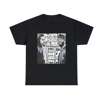 Knxwledge Earl Sweatshirt Grafikdruck Kurzarm Unisex Schweres Baumwoll-T-Shirt