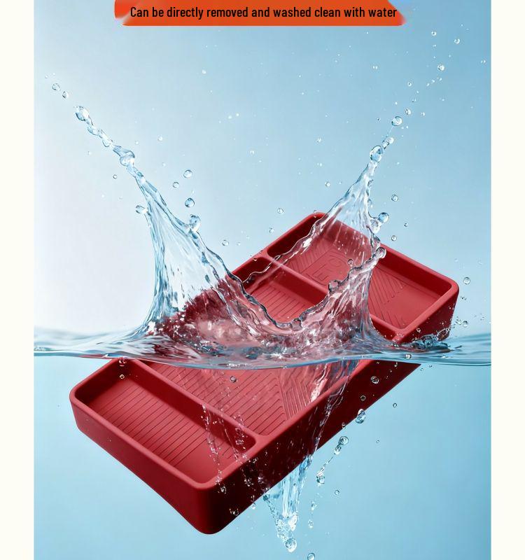 Silicone Storage Box for New Toyota Camry/RAV4/Wildlander (9th Gen) Car Interior Accessories