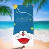 Cute Cartoon Character Printed Microfiber Beach Towel Quick Dry Soft Bath Towel For Kids Swimming