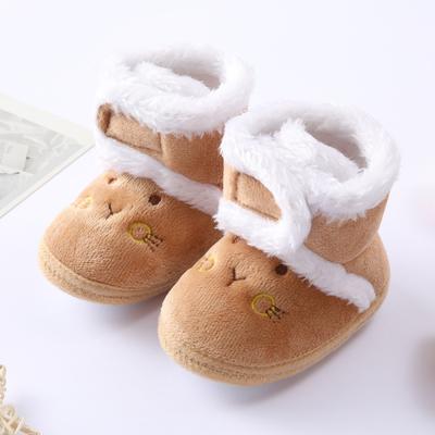Winter Warm Newborn Toddler Boots 0-1 Year Baby Girls Boys Shoes Soft Sole Fur Snow Boots
