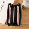 PU Ostrich Pattern Handbag for Women, High-end Fashion Handbag, Long Wallet