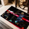 Brazilian Football Legend Floor Rug Office Rug Design for Study room Dormitory Outdoor Balcony Antislip Carpet Anime Office Decor Gift for Festivals