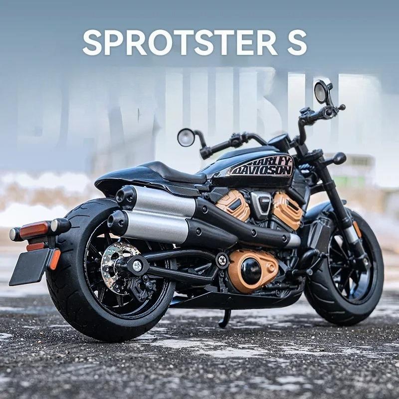 1:12 Sportster S Motorbike Alloy Model Diecast Racing Motorcycle Toy Kids Gift Collection Miniature Voiture