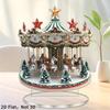 Rotating Christmas Carousel 2D Acrylic Standee - Festive Gift & Home Decoration