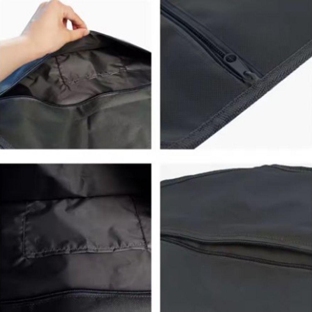 Waterproof Hide Pocket Safe Zipper Pouch Valuables Storage Bag  Under Hanging Clothes
