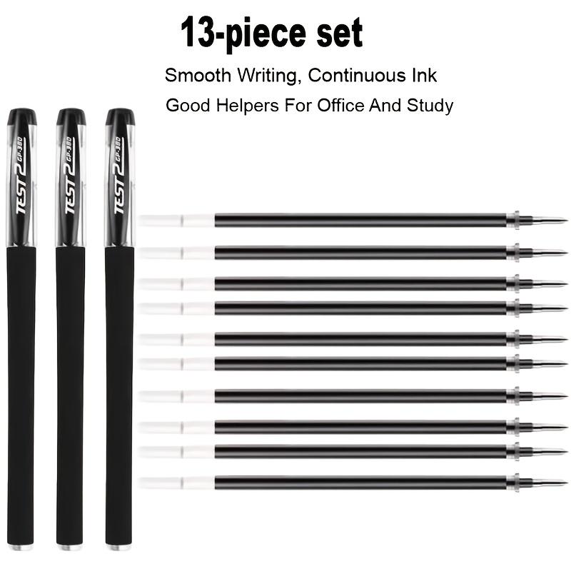 11/13/15pcs Black Pen, for Use by Students Or in The Office, Business Signature Pen, Office Student Exam Pen