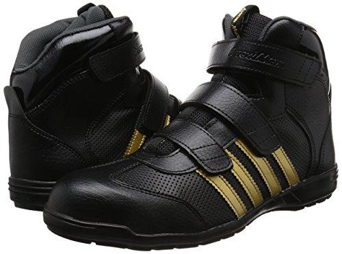 Fukuyama Rubber Mid-Cut Safety Sneakers Arrow Max #68 Black Size 25.5cm