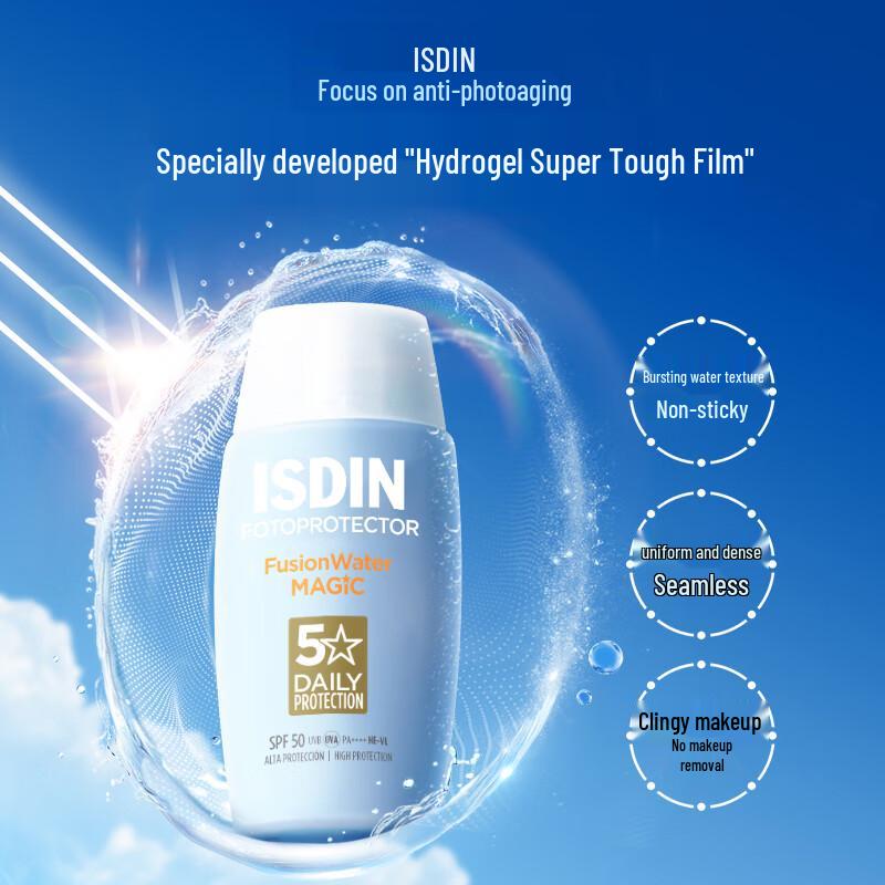 ISDIN Fusion Water SPF50 Facial Sunscreen