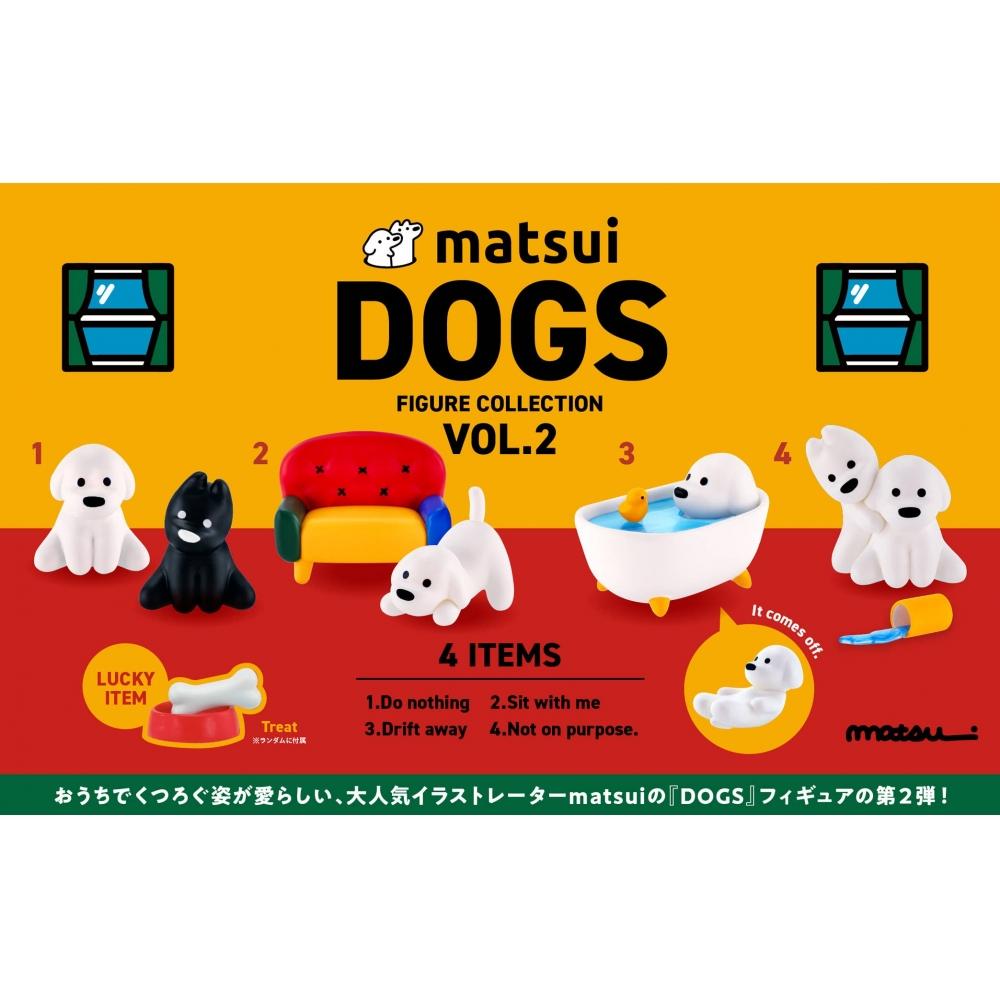 

Null Matsui Dogs Figure Collection Vol.2 Box 1Box 12pcs