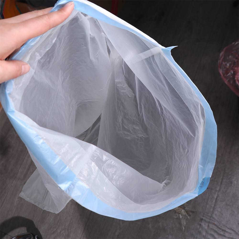White Pet Cat Poop Bags with Drawstring Cat Toilet Garbage Bag Special Cat Litter Bag  Home