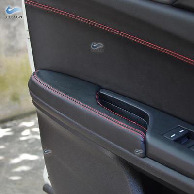 Dla Honda Civic 10. generacji 2016 2017 2018 Skóra Mikrofibra Panel Środkowy / Klamki Drzwi Pokrowce Podłokietnika Ochronne Wykończenie