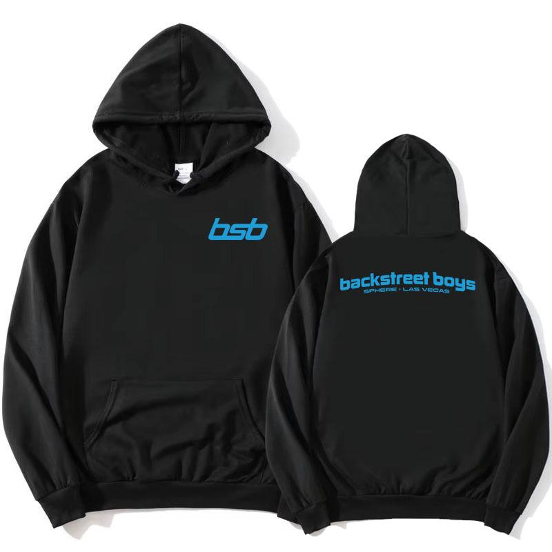 Backstreet Boys INTO THE MILLENNIUM Hoodies Long Sleeve Fashion Hooded Sweatshirts Streetwear Unisex Graphic Print Merch Clothes
