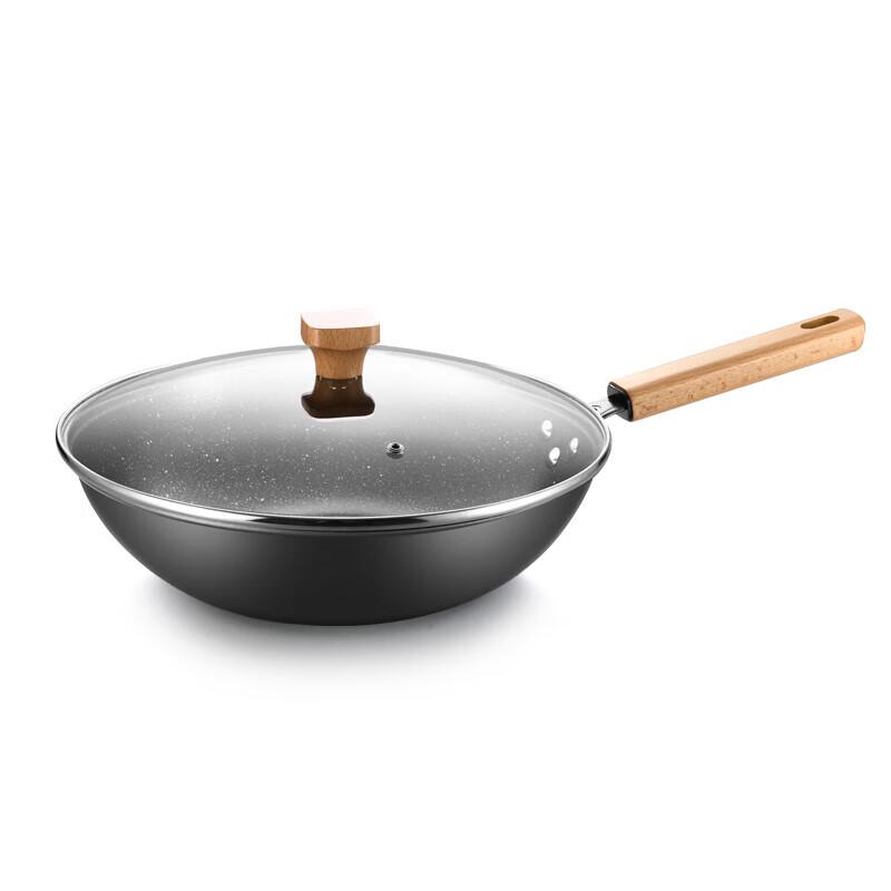 Kangbach Maifan Stone Non-stick Wok & Soup Pot Set