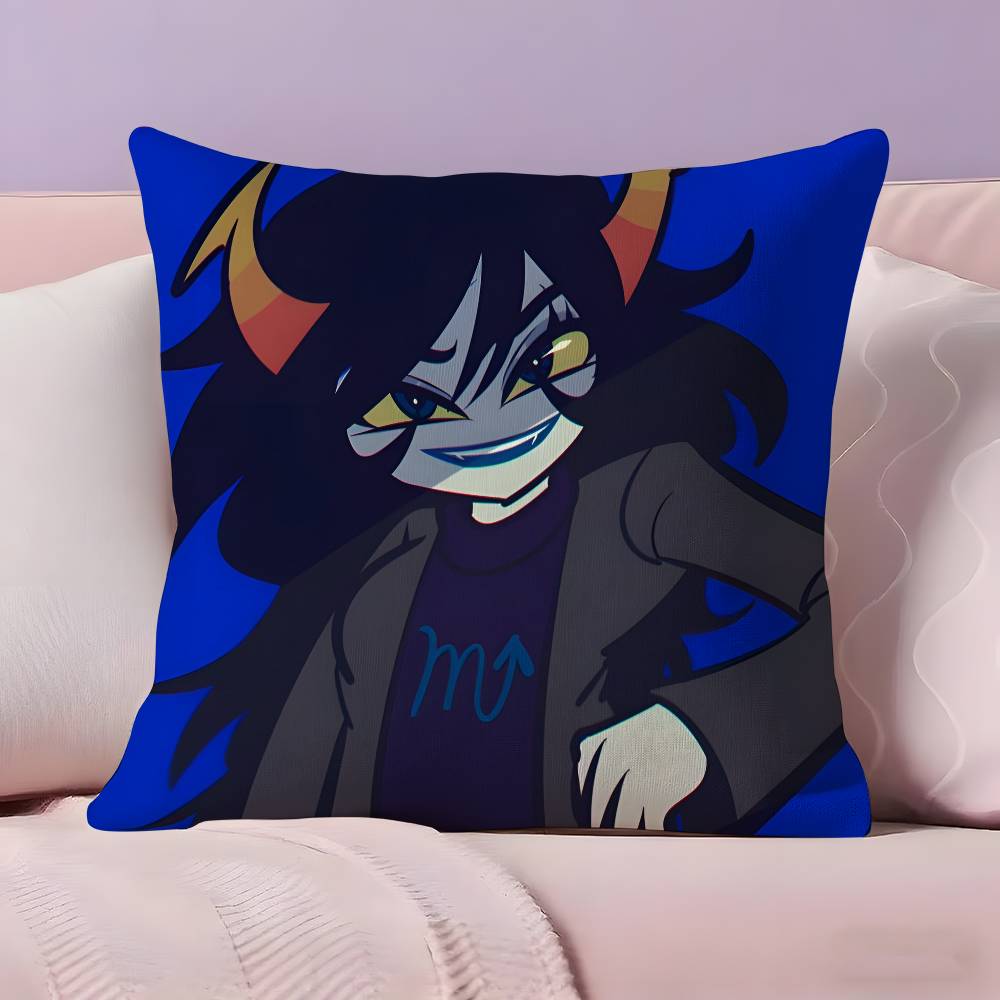 Anime HHomestuck Pillow Case Ultra Soft Skin Friendly Fabric Cloud Like Comfort  Concealed Zipper