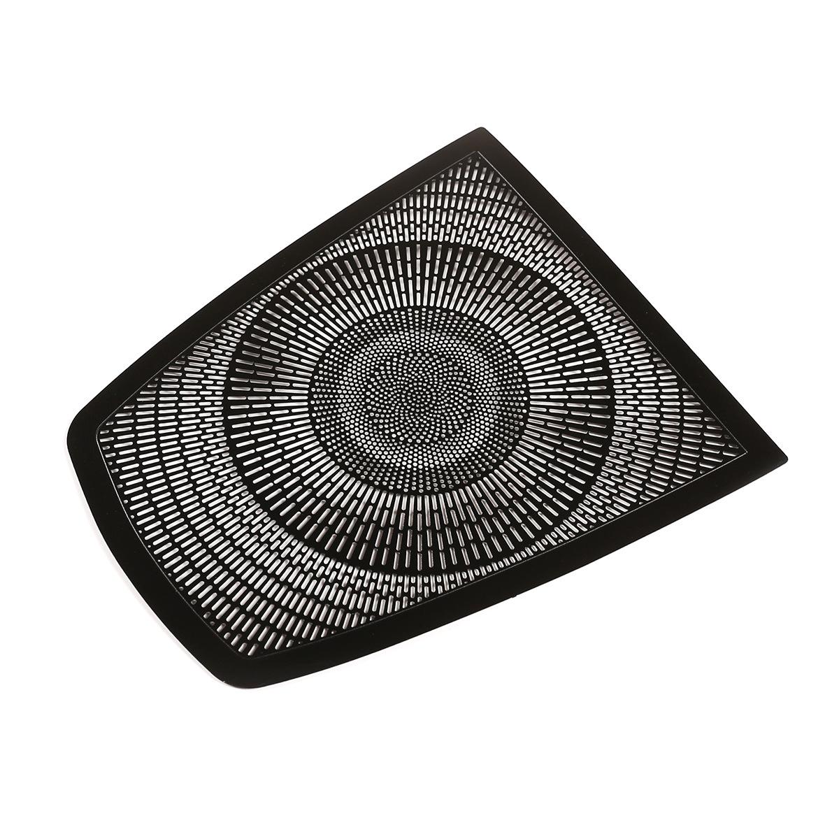 

Черный автомобильный Стайлинг из алюминиевого сплава, крышка динамика на приборной панели, наклейки для BMW 7 серии F01 F02 F03 F04 2009-2014, авто чёрный