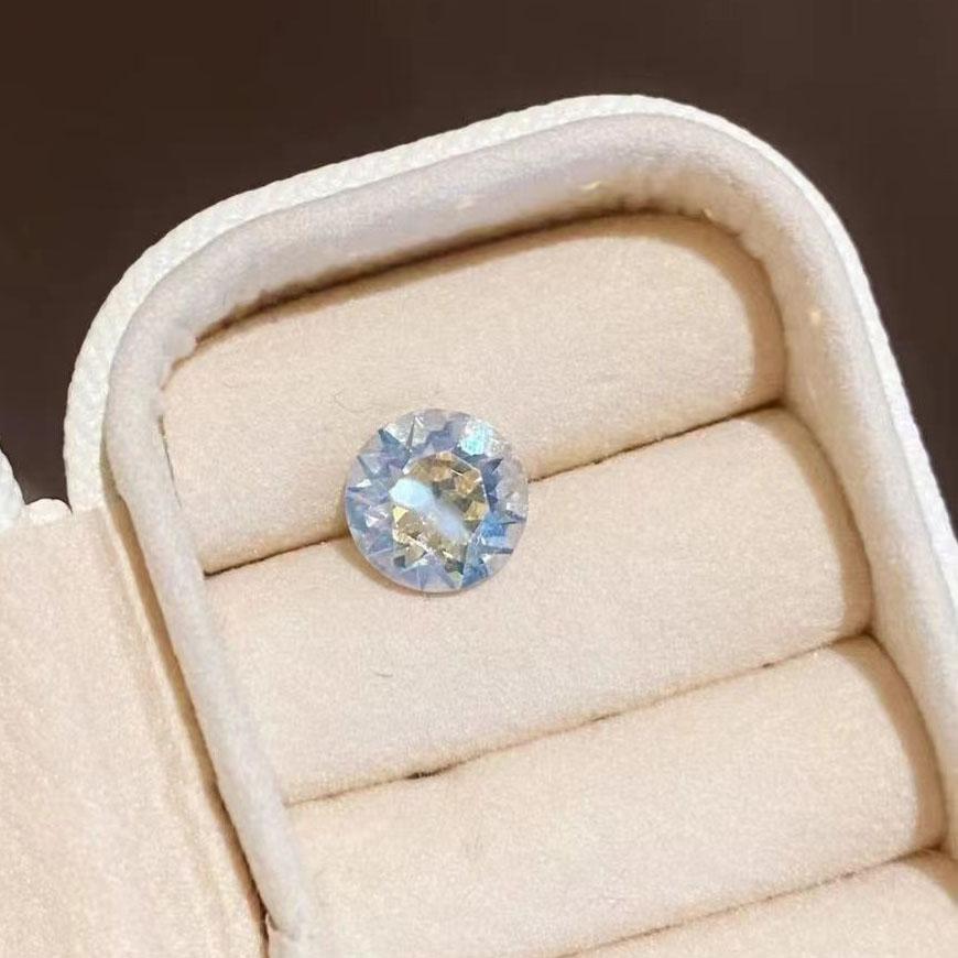 

New crystal zircon earrings simple design single love butterfly earrings fashion Joker accessories