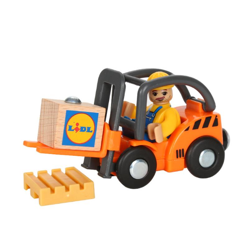 

New Multifunctional Magnetic Car Ambulance Police Car Compatible with Thomas Wooden Track Train Toys For Kids