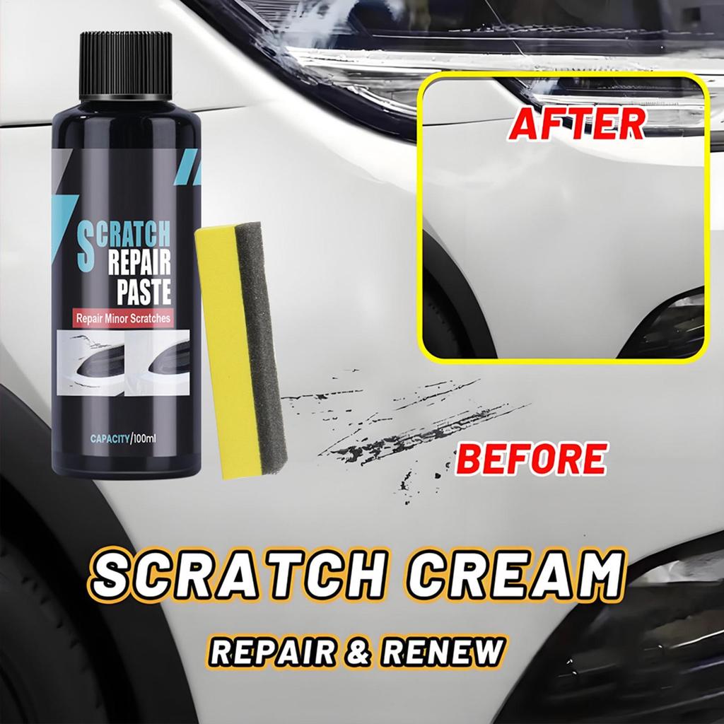 30ml Long-Lasting Car Scratch Repair Paste, Safe Polish Compound For Automotive SUV RV Sedan With UV Protection & High Shine
