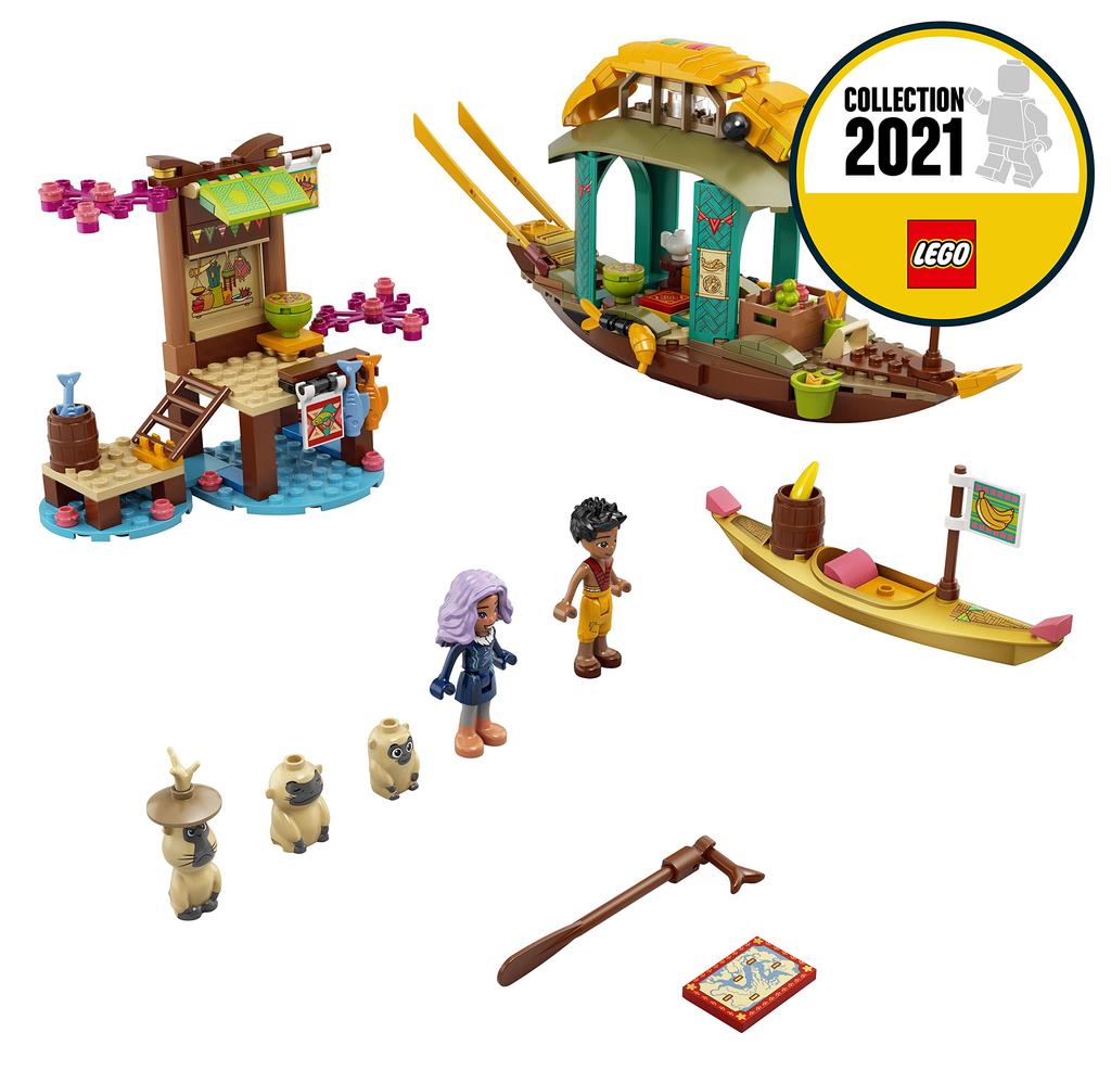 LEGO Disney Princess Raya Ship 43185 Boone's