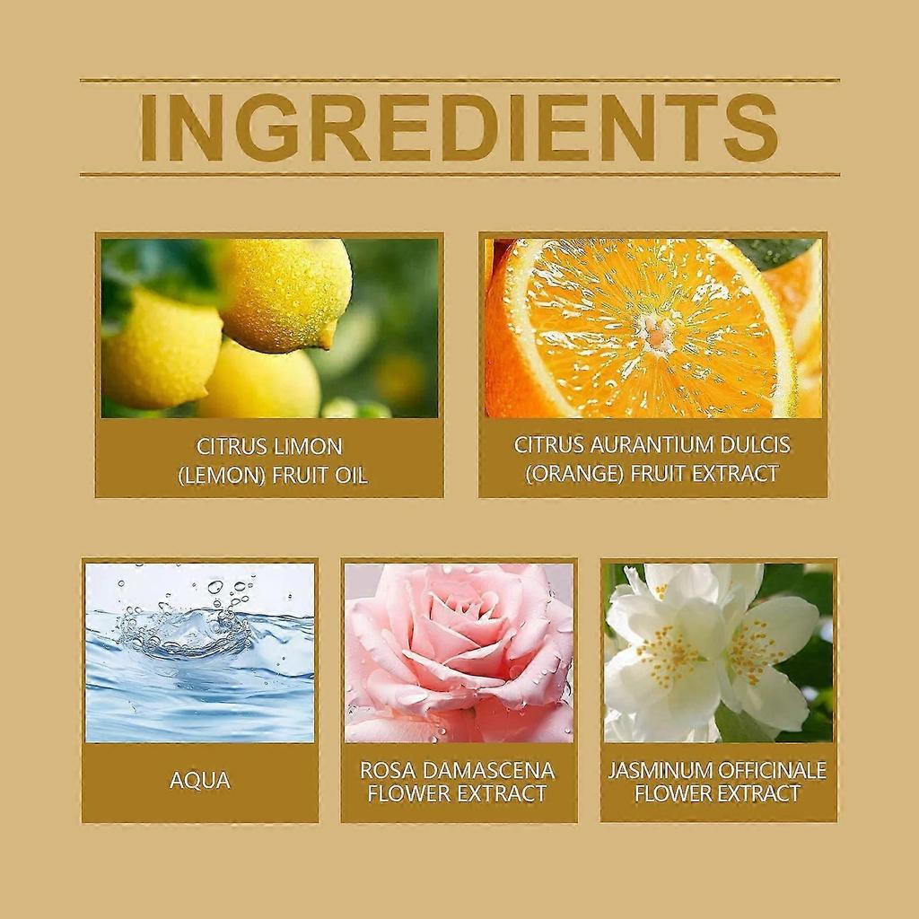 Charm Cologne - Elegant Floral Fragrance with Rose, Jasmine & Citrus, Long-Lasting Freshness