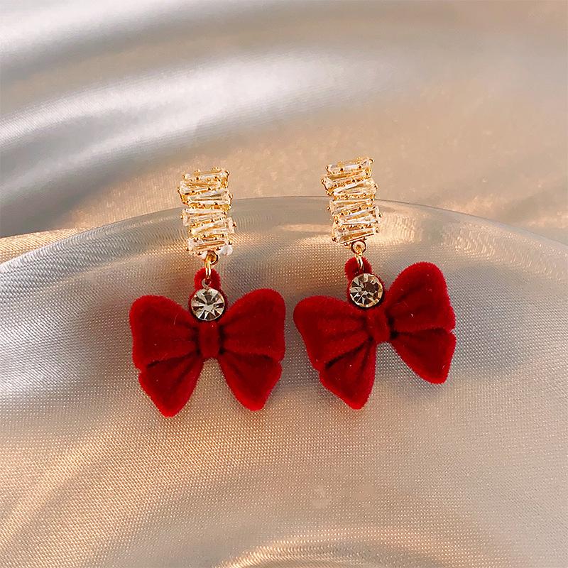 Silver Needle Retro Geometric Resin Earrings: Chinese Style Studs & Dangles