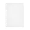 MUJI EVA Case for A5 with NAB68A3A Binders, 20-Hole, Zipper,