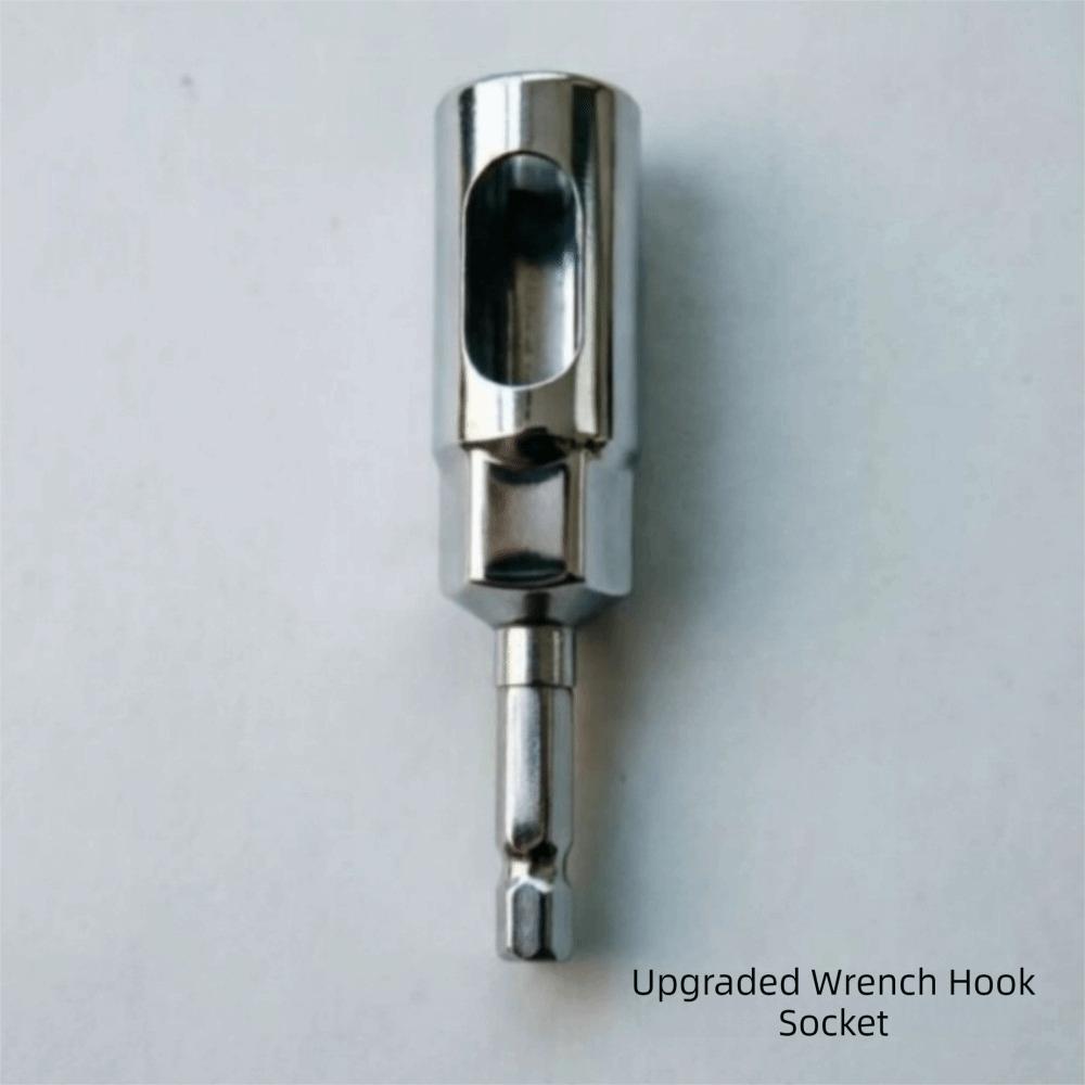 Open Side Structure Hex Socket Adapter Extended Reach Hex Driver Bit Open End Socket Bolt Removal