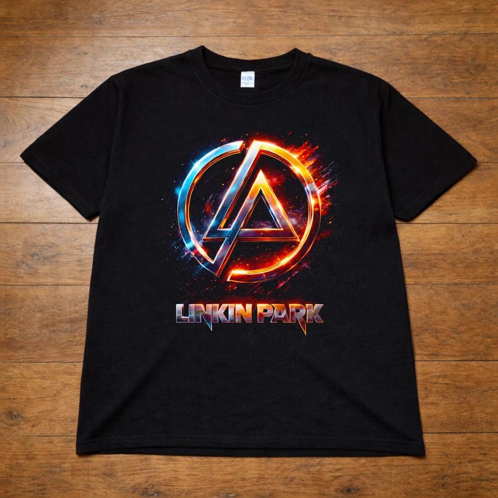 Linkin Park Band T Shirt Nu Metal Rock Logo Graphic Tee Adults Kids 2XL