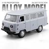 1/18 UAZ Traveler Alloy Van Car Model Diecasts Metal Off-road Vehicles Car Model Simulation Sound Light Collection Kids Toy Gift