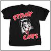 Vintage STRAY CATS Muziekband Korte Mouw Alle Maten Heren Dames Unisex Shirt Unisex T-shirt