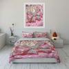Elegant Bow Jewelry Set Gift Bedding Set with 1 Duvet Cover 2 Pillowcases Single Double King Queen, Gift