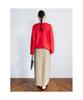 Diaepeocheo Aperture Boxy Knit Top Red (Ta6251A046)