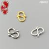 S925 Sterling Silver W-S Clasp Necklace & Bracelet Connector 