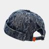 Frühling und Sommer Baumwolle Druck Docker Mütze Krempenlose Mütze Beanie Mützen Landlord Matrosenmütze Herren und Damen 33