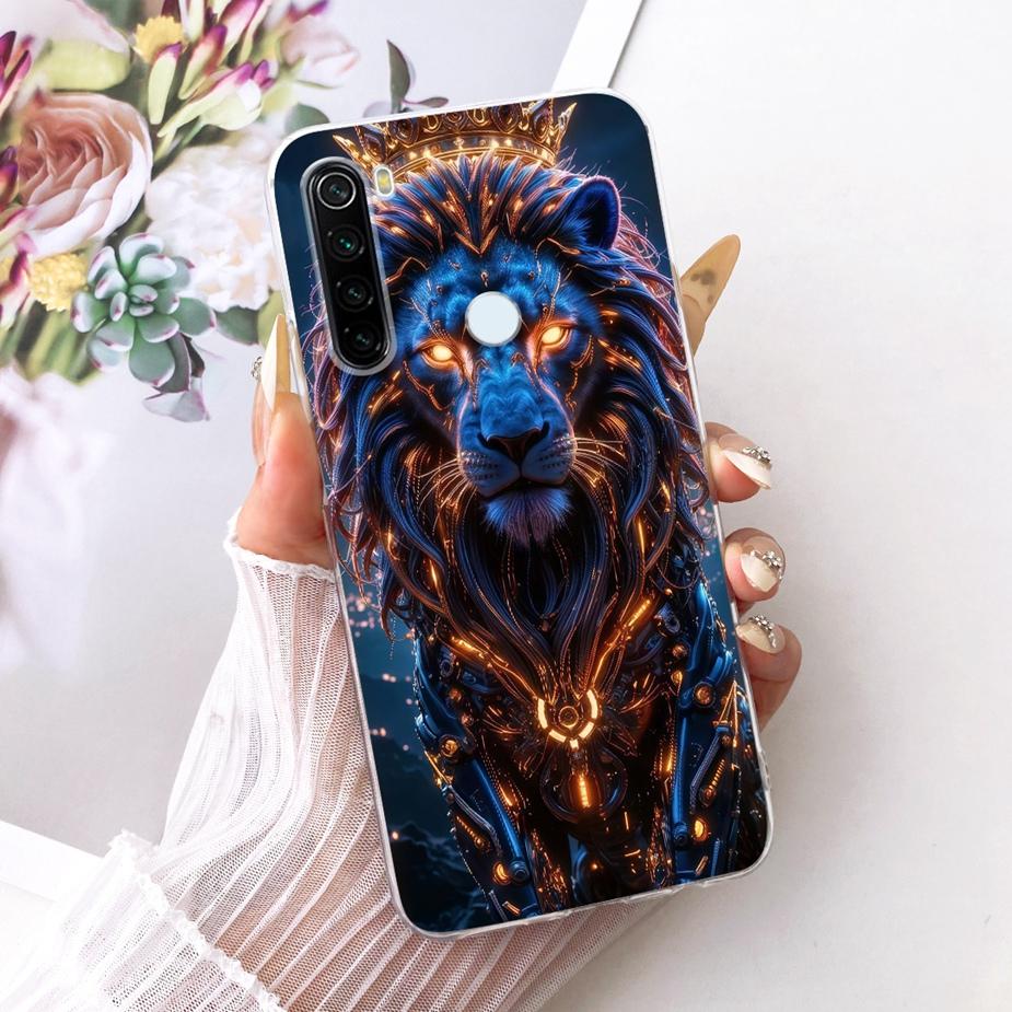 Pour Xiaomi Redmi Note 8 Note8 T Coque Nouvelle Housse Peinte de Luxe Coque de Téléphone Souple Fine Pour Xiaomi Redmi Note 8 Pro Note8 2021 Fundas