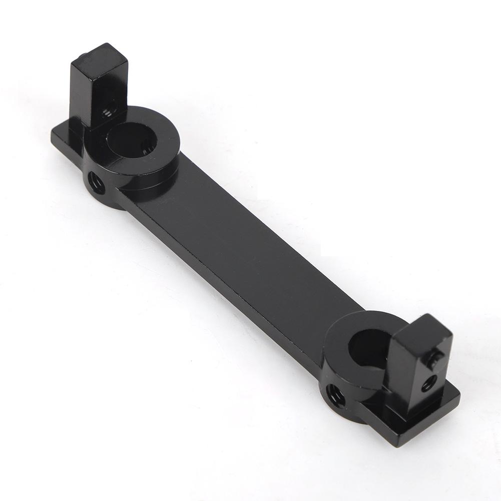 Front Rear Bumper Mount Anti Collision Plate Fixed Fits for RGT 1 10 Rock Cruiser EX86100 RC Buggy Truck(Black R86019BL